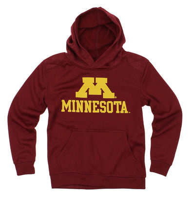 NCAA Youth Minnesota Golden Gophers Performance Hoodie, Maroon
