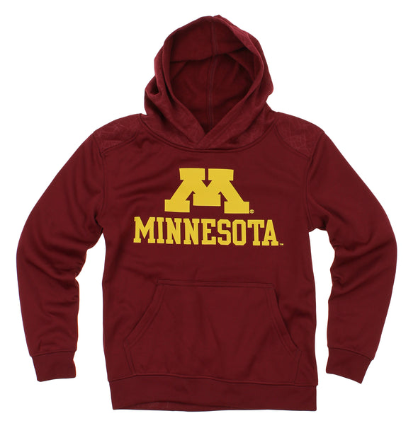 NCAA Youth Minnesota Golden Gophers Performance Hoodie, Maroon