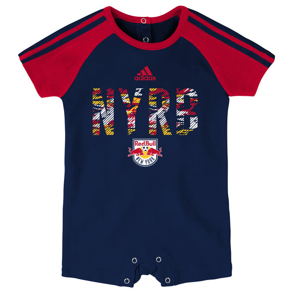 Adidas MLS Infant New York Red Bulls Freekick Short Sleeve Romper