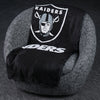 FOCO NFL Las Vegas Raiders Plush Soft Micro Raschel Throw Blanket, 50 x 60