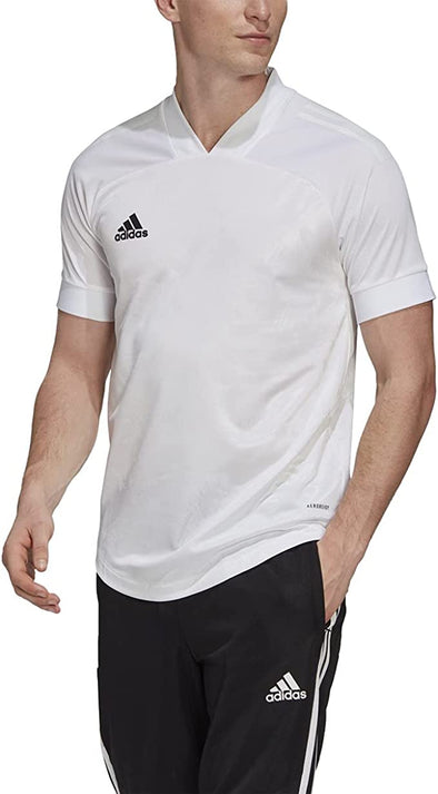 Adidas Men's Condivo 20 Soccer Jersey, White