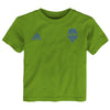 adidas Seattle Sounders FC MLS Toddler (2T-4T) Quality MEGS Workmark Tee, Green