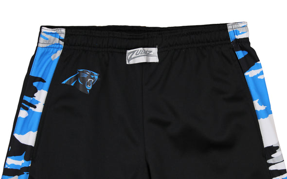 Zubaz Men's NFL Carolina Panthers Camo Print Stadium Pants