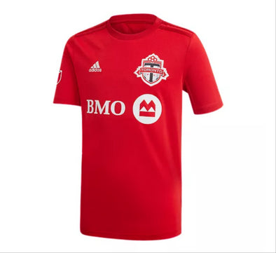 Adidas MLS Boys Youth Toronto Football Club Home Jersey, Red