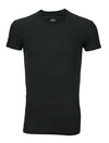 2xist Men's Slim Fit Pima Crew Neck Shirt Top Tee, Black
