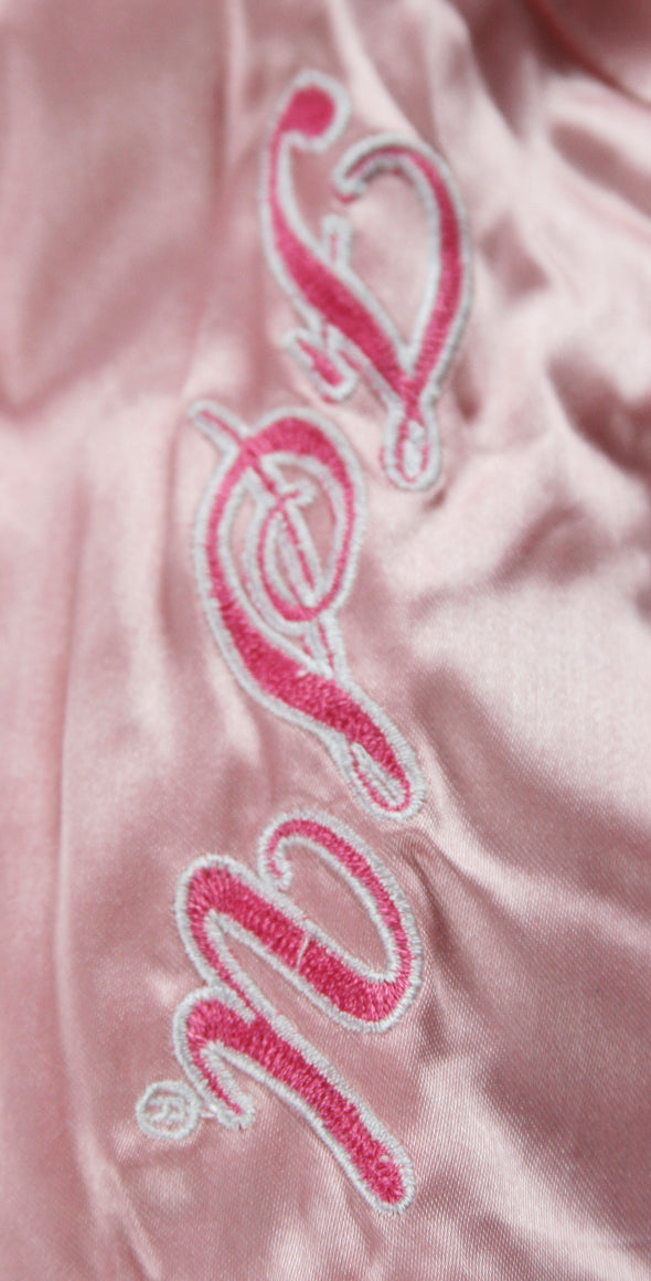 Adidas Newborn Baby Girls Florida State Varsity Satin Jacket - Pink