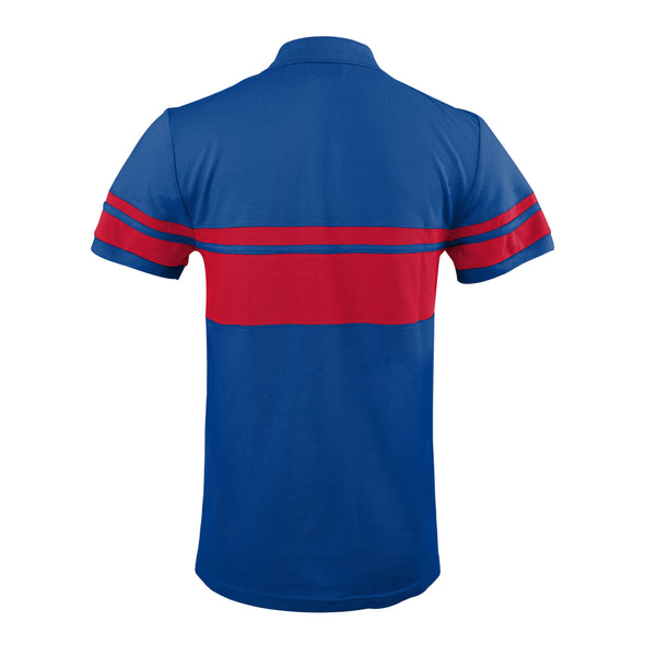 FOCO Men's NFL New Yorks Giants Stripe Polo Shirt