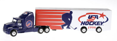 1998 Nagano Olympics Limited Edition USA Hockey 1:80 Diecast Transporter Truck