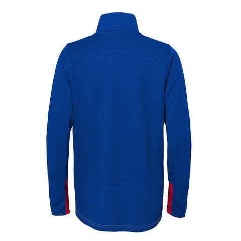 Outerstuff NBA Youth Boys Detroit Pistons Shooter 1/4 Zip Pullover