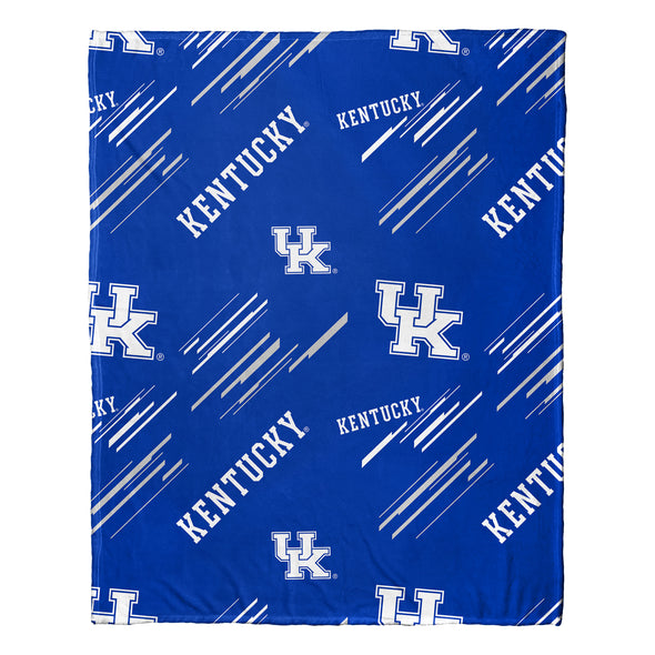 Northwest NCAA Kentucky Wildcats Pillow & Silk Touch Throw Blanket Set