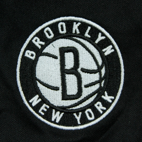 Zipway NBA Youth Brooklyn Nets Brilliant Basketball Shorts - Black / Grey