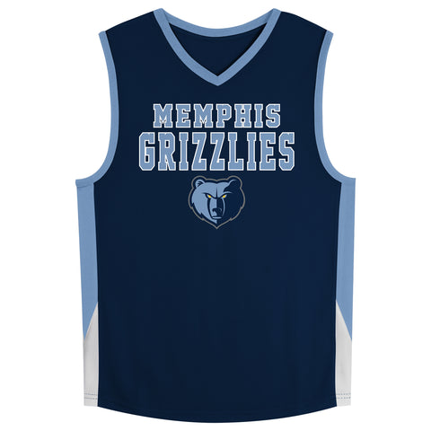 Outerstuff NBA Memphis Grizzlies Youth (8-20) Knit Top Jersey with Team Logo