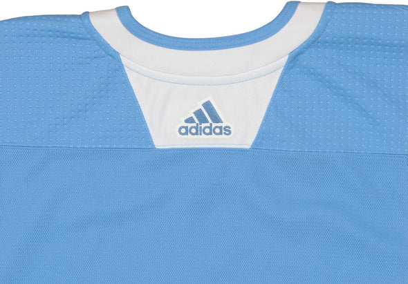 Adidas NHL Hockey Men's Pittsburgh Penguins Pro Authentic Practice Jersey Sky Blue