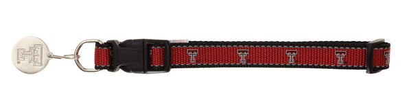 Sporty K9 NCAA Texas Tech Red Raiders Reflective Dog Collar