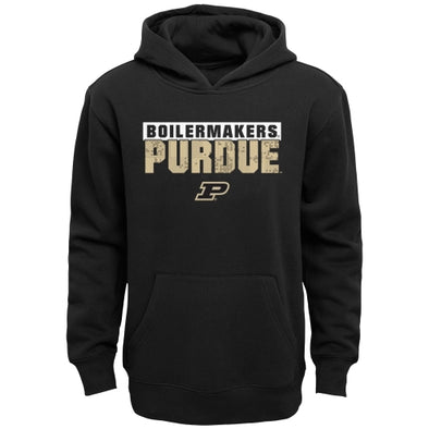 Outerstuff NCAA Youth Purdue Boilermakers Barcode Promo Fleece Hoodie