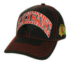 Reebok NHL Men's Chicago Blackhawks Laser Pop Up Adjustable Hat, OSFM