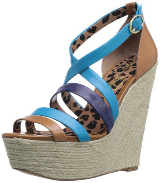 Jessica Simpson Women's Ulrich Wedge Espadrilles Strappy Heels, Color Options