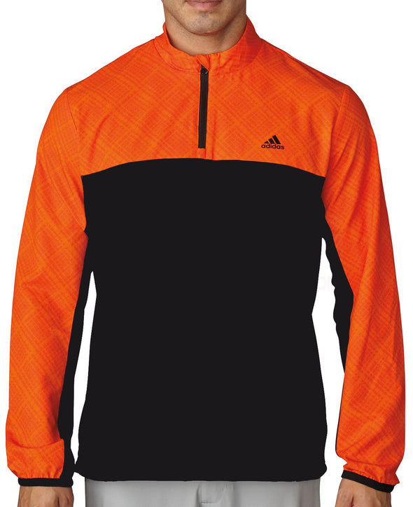 Adidas Men's Performance Stretch 1/2 Zip Wind Jacket, Color Options