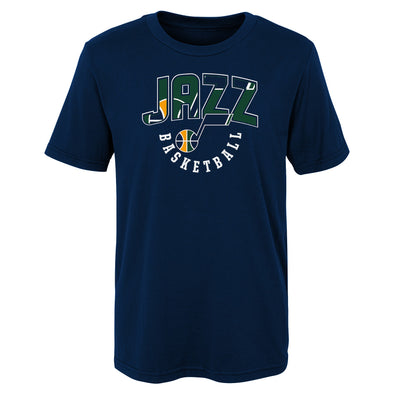 Outerstuff NBA Youth (4-20) Utah Jazz Hot Shot Short Sleeve Tee Shirt