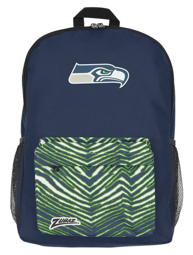 FOCO X ZUBAZ NFL Seattle Seahawks Zebra 2 Collab Printed Backpack