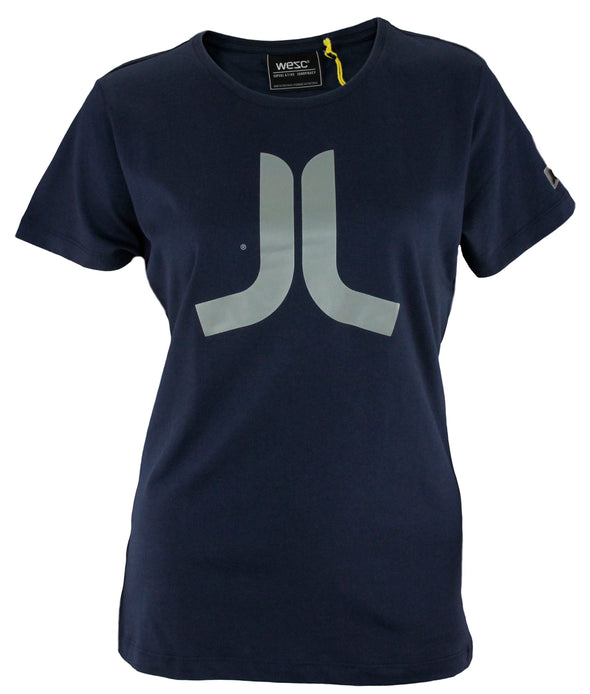 Wesc Women's Icon Short Sleeve Brand Top Logo Tee Shirt - Color Options