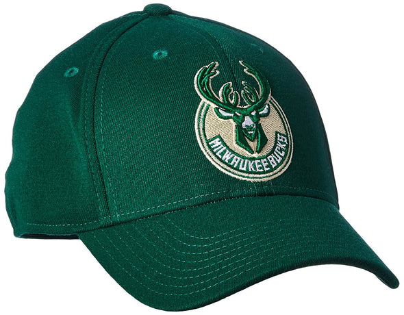 Adidas NBA Men's Milwaukee Bucks Structured Flex Cap