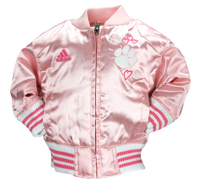 Adidas NCAA Infants / Toddler Clemson Tigers Cheer Jacket - Pink