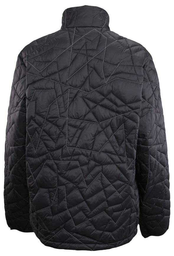 Adidas Men's Terrex Full Zip Lightweight Reflective Insulated Jacket, Black