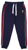FISLL NBA Men's Cleveland Cavaliers French Terry Jogger with Piping