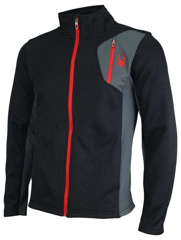 Spyder Men's Raider Full Zip Sweater, Color Options