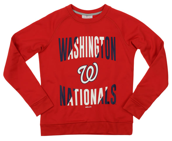 Outerstuff MLB Youth/Kids Washington Nationals Performance Fleece Sweatshirt