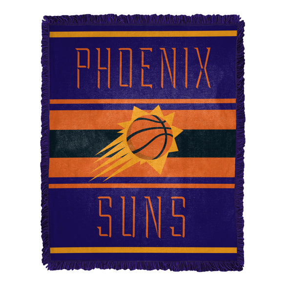 Northwest NBA Phoenix Suns Nose Tackle Woven Jacquard Throw Blanket