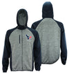 G-III Sports Men's NFL Houston Texans Solid Fleece Full Zip Hooded Jacket