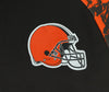 Zubaz NFL Men's Cleveland Browns  Full Zip Hoodie with Lava Sleeves