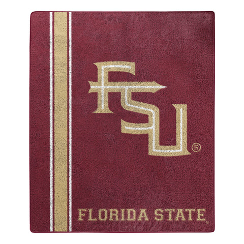 Northwest NCAA Florida State Seminoles Sherpa Throw Blanket