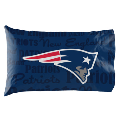 Northwest NFL New England Patriots Printed Pillowcase Set Of 2