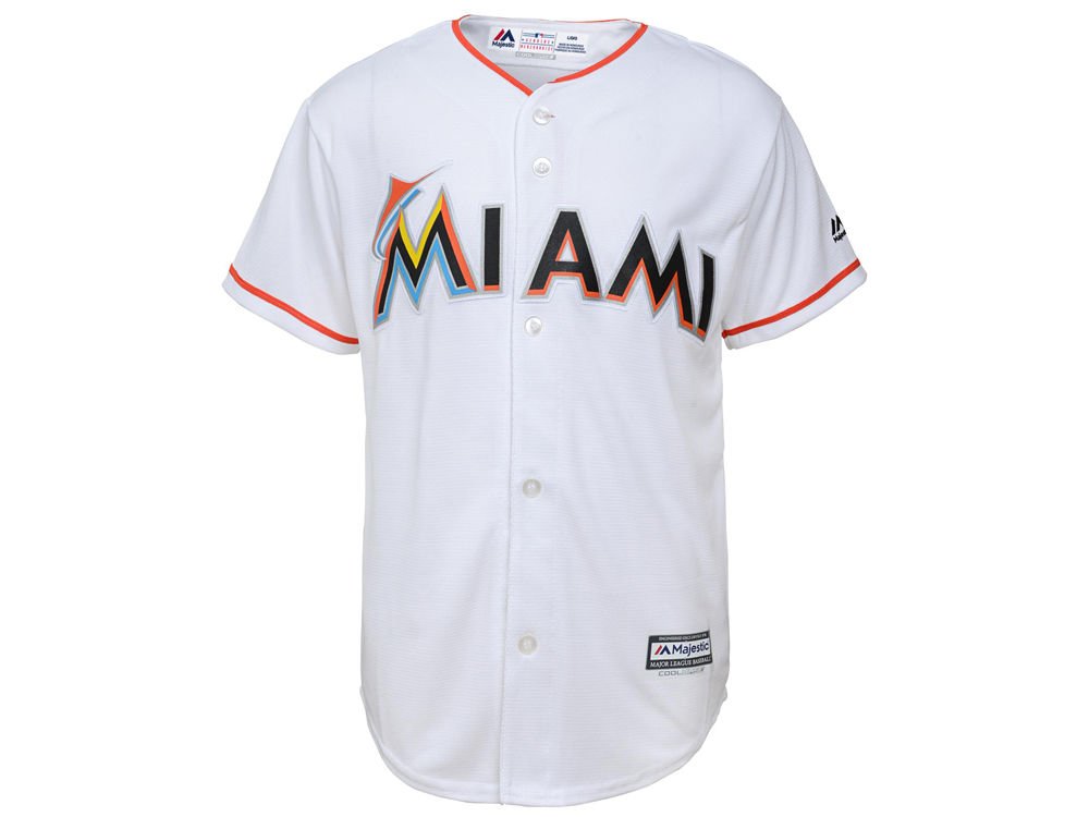Nike Youth Miami Marlins Official Blank Jersey