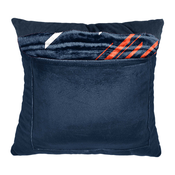 Northwest NCAA Auburn Tigers  Pillow & Silk Touch Throw Blanket Set