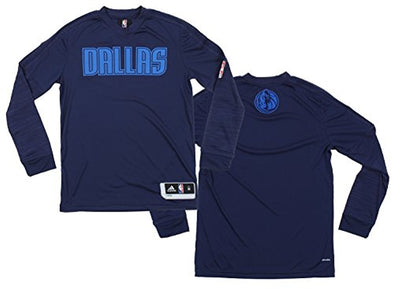 Adidas NBA Youth Dallas Mavericks Long Sleeve ClimaLite Shooter Tee