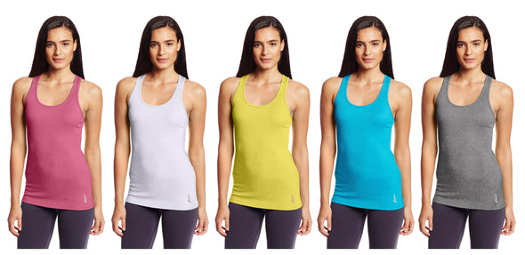 Asics Women's Fit-Sana Rib Tank Top Sleeveless Shirt - Color Options