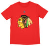 Reebok NHL Boys Youth Chicago Blackhawks Jonathan Toews #19 Short Sleeve Player Tee, Red