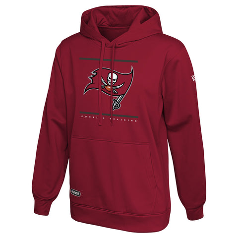 New Era NFL Men's Tampa Bay Buccaneers Split Defense Fleece Pullover Hoodie