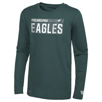 New Era NFL Philadelphia Eagles Blitz Performance Long Sleeve T-Shirt