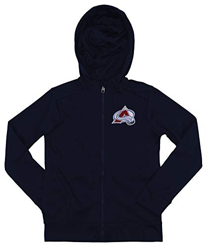 Outerstuff NHL Youth/Kids Colorado Avalanche  Performance Full Zip Hoodie