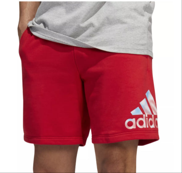 Adidas Men's Americana Graphics Shorts, Scarlet