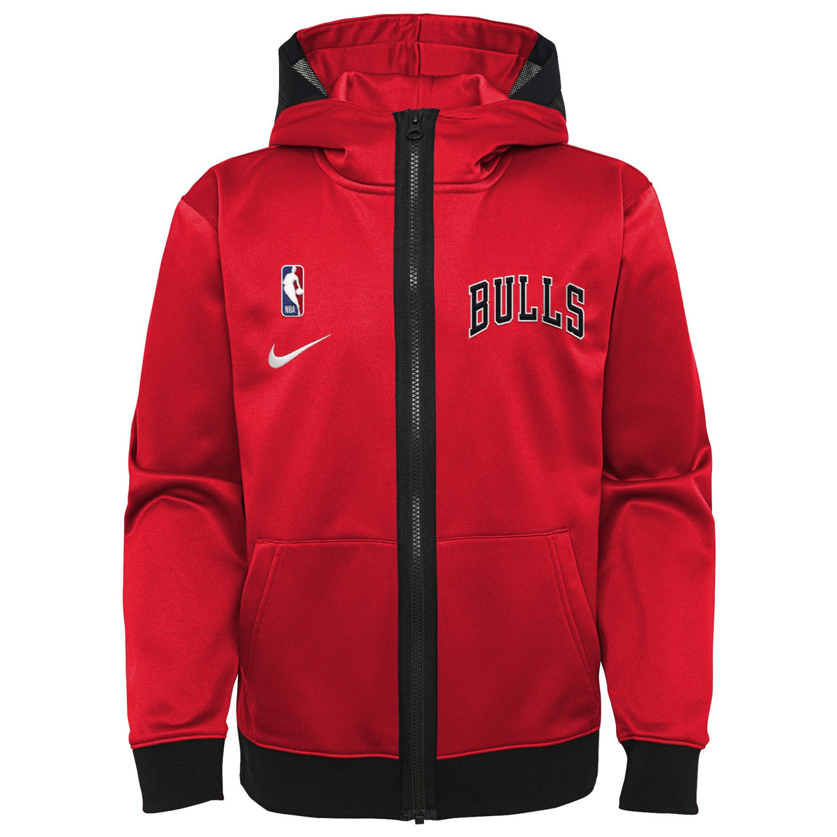 Nike NBA Youth (8-20) Chicago Bulls Lightweight Hooded Full Zip