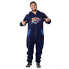 Forever Collectibles NBA Unisex Oklahoma City Thunder Logo Jumpsuit