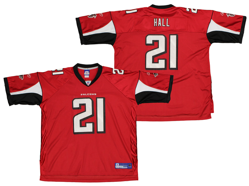 Reebok NFL Men's Atlanta Falcons DeAngelo Hall #21 Player Jersey, Red, –  Fanletic