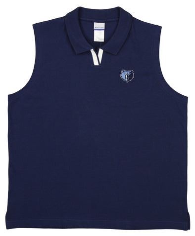 Reebok Women's NBA 4 Her Memphis Grizzlies Sleeveless Johnny Collar Polo Shirt