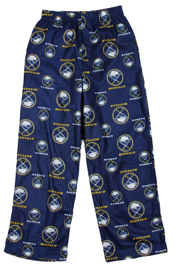 Outerstuff NHL Hockey Youth Buffalo Sabres 3-piece Boxed Pajama Set - Blue & Yellow